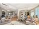 Inviting living room boasting an open concept, chic furnishings, and a sunlit atmosphere with views at 340 S Palm Ave # 152, Sarasota, FL 34236