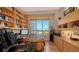 Bright office space with custom built-ins and large windows offering scenic views at 340 S Palm Ave # 152, Sarasota, FL 34236