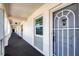 Hallway view of Unit 1305 in condo building at 4390 Exeter Dr # I305, Longboat Key, FL 34228