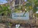 Exterior signage for Harbor Pointe community at 460 S Paula Dr # 304, Dunedin, FL 34698