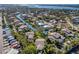 Extensive aerial view of the community showing a beautiful waterfront residential area at 6650 Schooner Bay Cir # 6650, Sarasota, FL 34231