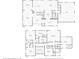 Floor plan showing dimensions and layout of the home at 7912 Desoto Memorial Hwy, Bradenton, FL 34209