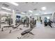 Spacious gym featuring a variety of weight machines, free weights, and cardio equipment for a complete fitness experience at 16416 Baycross Dr, Lakewood Ranch, FL 34202