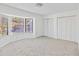 Bedroom with a bay window and spacious closet at 2375 Riverwood Pines Dr, Sarasota, FL 34231