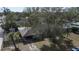 Overhead view of a cozy home with a well-maintained yard, blending charm and convenience at 2784 Martin St, Sarasota, FL 34237