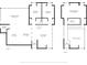 Detailed floorplan outlining the layout of the home's two floors, including dimensions of each room at 3026 Mayflower St, Sarasota, FL 34231