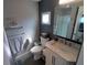 Stylish bathroom featuring a sink, and natural light at 5075 Tri Par Dr, Sarasota, FL 34234