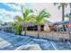 A Tiki Bar featuring outdoor seating, ample parking, bamboo accents and tropical foliage at 746 Plymouth St, Sarasota, FL 34242