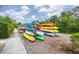 Community kayak storage area, providing residents with easy access to outdoor recreation on the water at 866 Audubon Dr, Bradenton, FL 34209