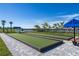 Community bocce ball courts offering a relaxed and social recreational space, surrounded by serene landscapes at 15607 White Linen Dr, Lakewood Ranch, FL 34211