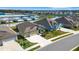 An aerial view of the home showcases its proximity to community amenities and neighboring homes at 1901 Everson St, Bradenton, FL 34208
