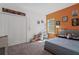 Cozy bedroom featuring colorful accents, themed decor, and ample closet space at 1901 Everson St, Bradenton, FL 34208