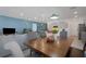 Charming dining area with a wooden table and chairs, and decorative accents at 1901 Everson St, Bradenton, FL 34208