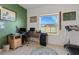 Home office with large window and backyard views offers a private workspace at 1901 Everson St, Bradenton, FL 34208