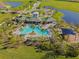 Beautiful resort-style pool, playground, and ample seating in this community at 1901 Everson St, Bradenton, FL 34208