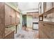 Cozy kitchen with wood cabinets, lots of storage, ready for renovation and customization at 323 48Th Nw St, Bradenton, FL 34209