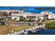 Waterfront complex featuring private boat docks for residents, and ample parking at 3850 Mariners Walk # 713, Cortez, FL 34215