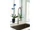 Modern kitchen sink featuring a stylish faucet and natural light at 400 Dona Dr, Nokomis, FL 34275