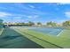 Well-maintained tennis courts in a beautiful community setting at 4410 Murfield E Dr, Bradenton, FL 34203