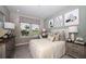 Bright bedroom with a large window at 8513 Golden Dawn Ct, Sarasota, FL 34241