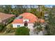 Stunning home featuring a terra cotta roof, private pool, screened lanai and lush, mature landscaping at 8717 54Th E Ave, Bradenton, FL 34211
