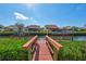 Water view from the dock at 104 Inlets Blvd # 104, Nokomis, FL 34275