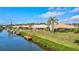 Enjoy the pool view from the waterway at 104 Inlets Blvd # 104, Nokomis, FL 34275