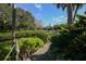 Lush vegetation lining boardwalk offers an inviting walkway along the waterfront, and views of the marina at 1617 Brookhouse Dr # 255, Sarasota, FL 34231