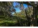 Picturesque water view framed by Spanish moss-draped trees and lush vegetation along the canal at 1617 Brookhouse Dr # 255, Sarasota, FL 34231