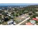 Community aerial view with a boat storage area with ocean view in the background at 27 Inlets Blvd # 27, Nokomis, FL 34275