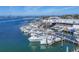 Expansive waterfront view showcasing numerous boats docked at the marina at 5012 Bimini Dr, Bradenton, FL 34210