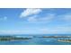 Expansive aerial view of beautiful coastline, pristine beaches, and azure waters at 901 Beach Rd # 402, Sarasota, FL 34242