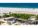 Panoramic view of Siesta Key beach with turquoise water and soft white sand at 901 Beach Rd # 402, Sarasota, FL 34242