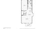 Floorplan of the 1st floor that includes living room, dining room, kitchen, and garage at 1555 Napoli W Dr, Sarasota, FL 34232