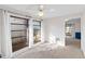 Bedroom with carpeted floors, neutral walls and large windows at 2118 Wells Av, Sarasota, FL 34232