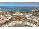 A coastal town from above with waterfront views, well-maintained streets, and a mix of buildings at 344 Monroe Dr, Sarasota, FL 34236