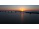 Scenic view of a bridge at sunset over calm waters, offering a peaceful coastal vista at 344 Monroe Dr, Sarasota, FL 34236