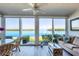 Open living space with comfortable seating and picturesque water views at 4310 Falmouth Dr # 102, Longboat Key, FL 34228