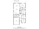 Detailed floor plan showcasing layout of kitchen, bedrooms, living areas, and garage of the house at 4802 68Th Street E Cir, Bradenton, FL 34203