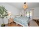 Inviting bedroom with a comfortable bed, stylish decor, and a relaxing ambiance at 507 67Th W Ave, Bradenton, FL 34207