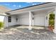 Spacious two car garage with paved driveway and convenient access to home at 537 Fore Dr, Bradenton, FL 34208