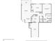 Detailed floorplan of the home layout showing dimensions of each room at 6330 Green Oak Cir # D, Bradenton, FL 34203