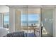 Balcony with seating and a stunning ocean view at 775 Longboat Club Rd # 406, Longboat Key, FL 34228