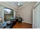 Cozy home office with large window and ample desk space at 2002 Palm View Rd, Sarasota, FL 34240