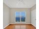 Bedroom features hardwood floors and a beautiful view at 210 3Rd W St # 8204, Bradenton, FL 34205
