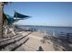 Waterfront view with seating area and shady canopy for relaxing by the water at 210 3Rd W St # 8204, Bradenton, FL 34205