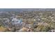 Overhead image of a neighborhood adjacent to a medical facility, nestled in a green area at 2300 23Rd S St, St Petersburg, FL 33712