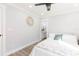 Serene bedroom with a large bed, ensuite bathroom, and modern decor at 2300 23Rd S St, St Petersburg, FL 33712