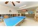 Large game room featuring ping pong table and unfinished renovation at 2308 Canasta Dr, Bradenton Beach, FL 34217