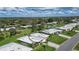 Well-kept single-story home features a lush green lawn and lovely landscaping in a peaceful, residential area at 3278 Village Green Dr # 1024, Sarasota, FL 34239